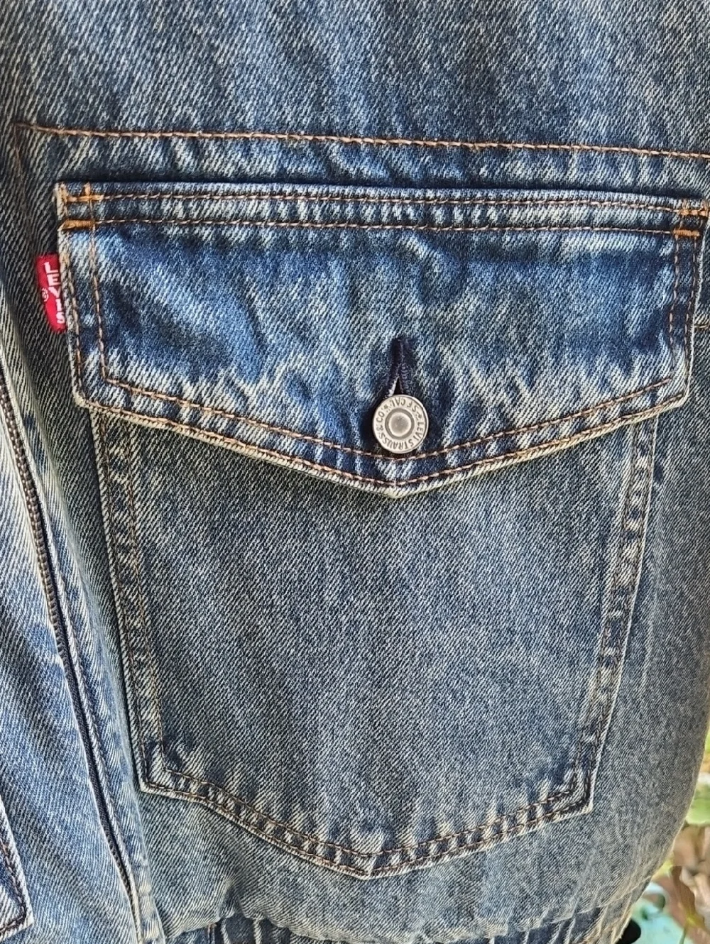 Levi's Premium Hybrid Trucker Jacket Size XXL